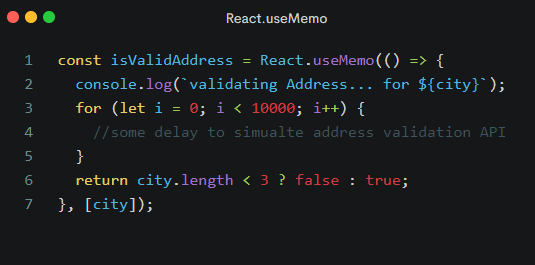 useMemo implementation